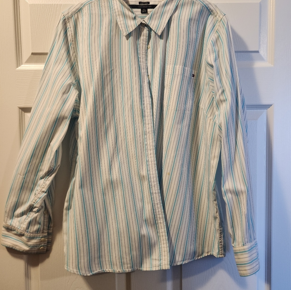 EUC Tommy Hilfiger Button Down Shirt for Women XXL